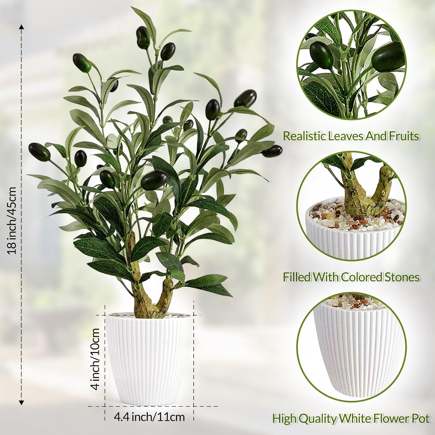 Artificial Olive Tree - Image 2